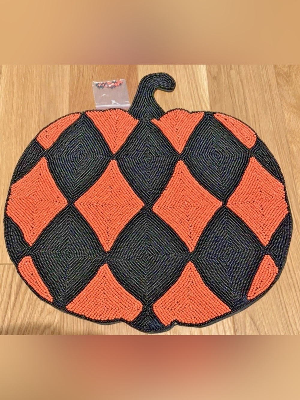 Halloween Beaded Placemat